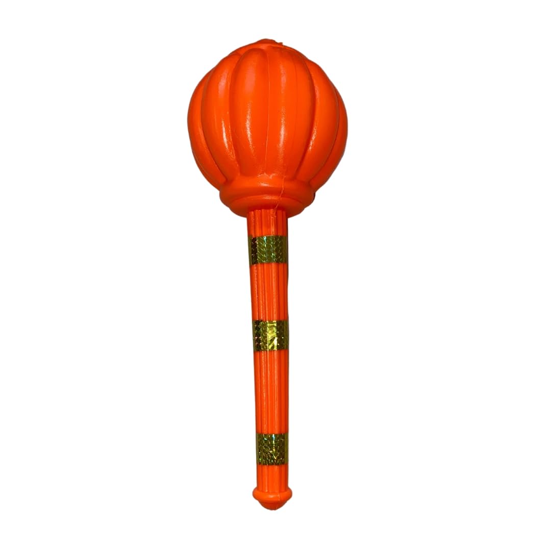 Prapti Mart 40 Cms Big Plastic Hanuman Gada Toys Bajrang Bali Gada Toy for Kids Sword Toys for Kids Toy Weapon Role Play Action Figure to/Orange Color Bheem