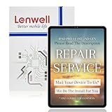 Lenwell Mail-in Repair Service for iPad Pro 11 1st/2nd Gen Original OEM Screen Replacement Display Digitizer LCD Touch Assembly A1934 A1979 A1980 A2013/A2068 A2228 A2230 (Not DIY Kit)