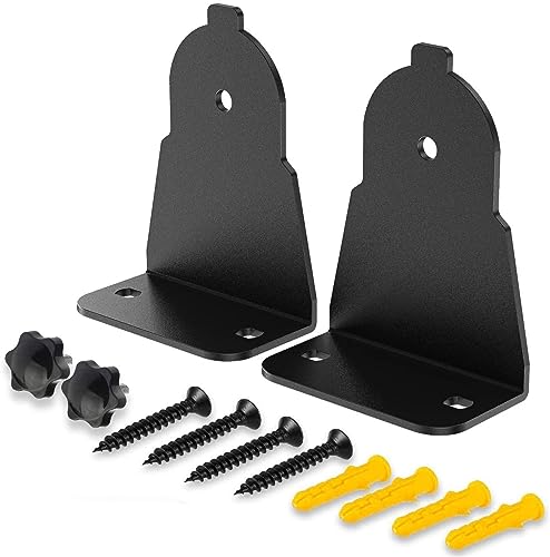 Soporte de pared AH61-03943A de metal premium para barra curva Samsung acabado negro