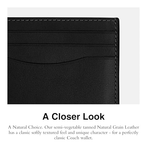 Coach Men's Flat Card CASE4