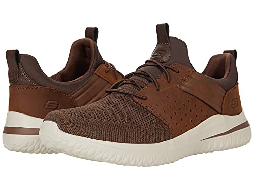 Skechers Delson 3.0 Cicada Herren-Sneaker, CDB, 41.5 EU Weit – Ansicht 2