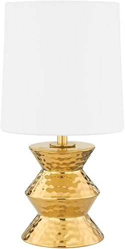 Mitzi HUSDON Valley Lighting HL617201A-AGB/CGD Zoe - 1 Light Table Lamp 16.5 inc