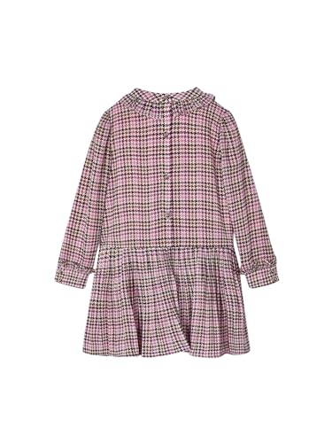 Robe en mousseline carreaux Mayoral fille orchidée été