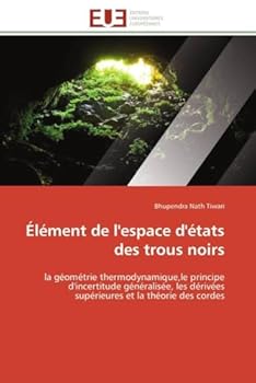 Paperback Élément de l'Espace d'États Des Trous Noirs [French] Book