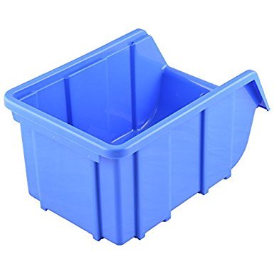 Aadvay Enterprises alkon Hippo BIN/Automotive, Electronic, Engineering Small Utilities Tools Or Screws Storage Box_612/M Blue