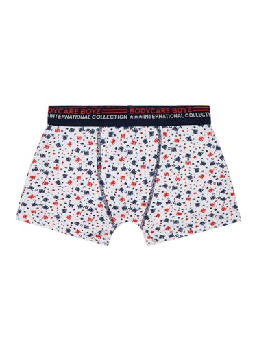 Image of BODYCARE Boys Cotton Solid Trunks Pack of 2 | Soft & Breathable Innerwear | Comfortable Elastic Waistband | Kids Underwear | Skin-Friendly Fabric