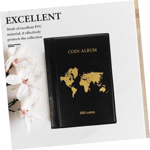 Álbum de monedas para evitar caídas pérdidas coleccionistas fundas PVC 5