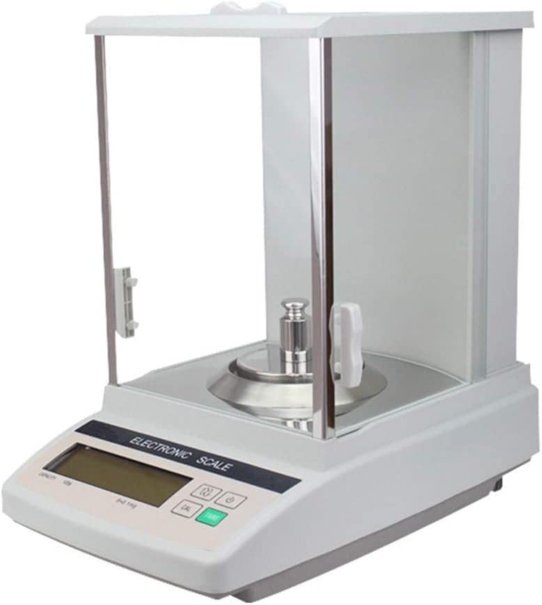 Bilancia Analitica Digitale Di Precisione 0.0001g - 110g Capacità, Display LCD, Parabrezza, Per Laboratorio - Foto 6