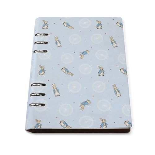 ノート ピーターラビット メモ帳 バインダーノート A5 6穴 90枚 てちょう ハードカバー メモ ンダー A5サイズ 横罫線 ??本 文房具 オフィス用品 ルーズリーフ 学生 キャンパス おしゃれ プレゼント 贈り物