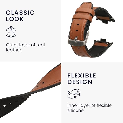 Correa de cuero y silicona para Smartwatch Xiaomi miniatura 3