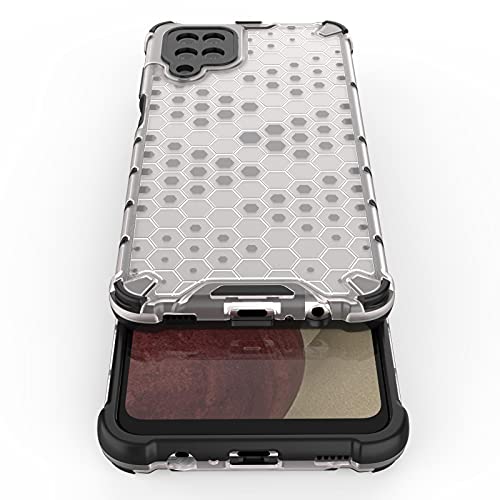 Image of Glasgow Back Case Cover Designed for Samsung Galaxy F12 - Transparent