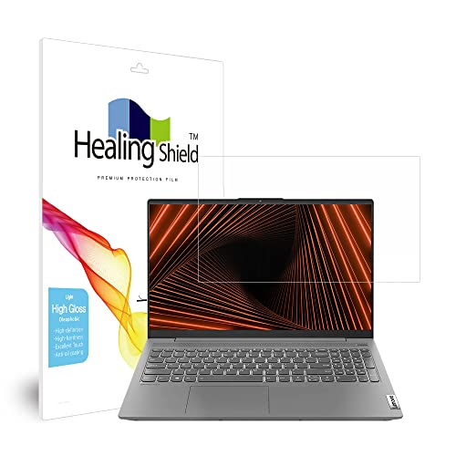 Muellery Healingshield スキンシール液晶保護フィルム Screen Protector Light Oleophobic High Gloss Film Compatible with Lenovo IdeaPad Slim5 15I