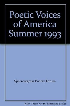 Hardcover Poetic Voices of America Summer 1993 Book