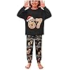 Boys Girls Sets 2 Piece Funny 67 Meme Matching Sets Kids Six Seven Christmas Shirt and Pants Set Kids Winter Clothes