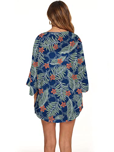 Image of BB&KK Women's Floral Kimono Summer Short Cover Ups Tops