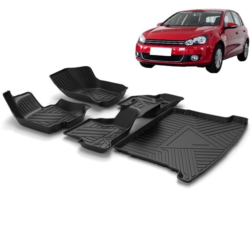 Tapis de sol de voiture TPE imperméable pour Golf 6 protection