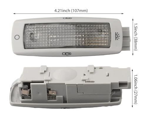 Luz de lectura interior de techo para coche Golf que soluciona parpadeos y fallos 2