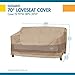 Duck Covers Elegant Waterproof 68 Inch Patio Loveseat Cover, Patio Furniture Covers