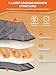 12V Heated Car Blanket Flannel Gentle Soft with 3 Time 9 Heating Settings Portable Electric Automobile Heating Throw Warm Gifts for Winter SUV RV Camping Essentials 59”x39”