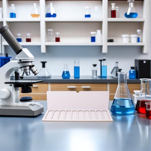 Séchoir de laboratoire chimiorésistant pour 10 lames de microscope - 5