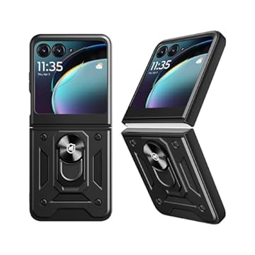 Gshield | Capa Case Capinha Dinamic Cam Protection para Motorola (Preta, Razr 40 Ultra)