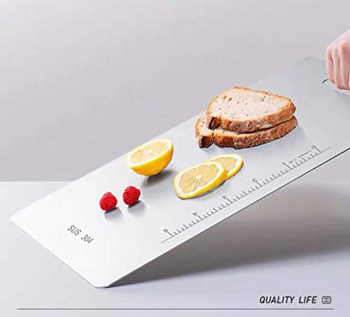 Atmama FZH013 14.2 Inch X 9.8 Inchand11.24 Inch X7.87") Stainless Steel Cutting Board thumb #4