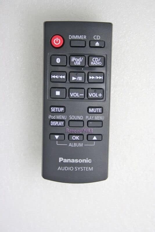Replacement Remote Control Work for TV/Audio/Projector for N2QAYB000945 for Panasonic SC-HC49 SC-HC37 Audio System