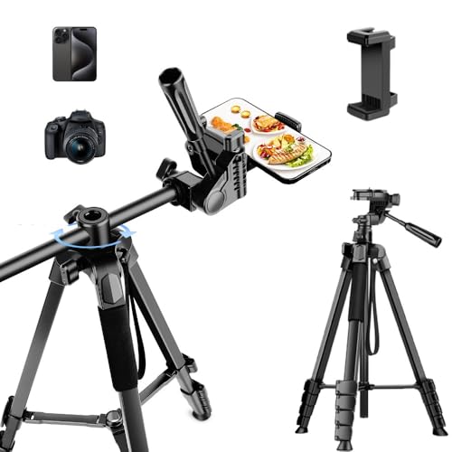 Image of Victiv 70'' Tripod Stand for Phone, Mobile Stand Video Shoot, Lightweight Aluminium Alloy Tripod Mobile Holder with Bag, Camera Stand Compatible with iPhone Samsung Galaxy Xiaomi Vivo Canon