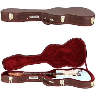 GHOSTFIRE Hard-Shell Cases Electric Guitars Case Super thick fit ST (V-EGC)