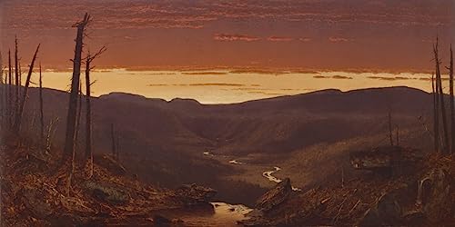 Affiche Toile Twilight in the Catskills pour decorer un grand mur vide 60x90