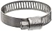 Precision Brand M16S Micro Seal, Miniature All Stainless Worm Gear Hose Clamp, 11/16" - 1-1/2" (Pack of 10)