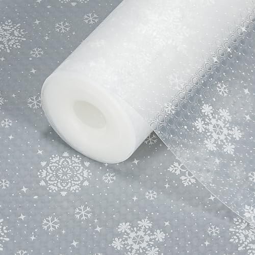 Shelf Liner 17.7in x 16.4 ft, Yiaxoyia NonSlip OilProof