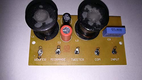 Image of Electronics 2 Way And 3 Way crossover Hi-Fi Speaker Frequency Divider Crossover Filters Module (3 way round Coil Crossover)