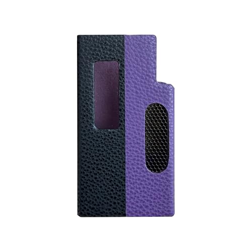 SHANLING UA7��pPU���U�[�P�[�X �V�������� �|�[�^�u��DAC/AMP �h���O��DAC��p Leather Case �K�[�h �ی� �ϏՌ� �ϕ��H �y�������K�i�z (�u���b�N�E�p�[�v��)