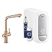 Produktbild Grohe Blue Home Starter Kit 31454 Bluetooth/WiFi L-Auslauf warm Sunset, 31454DA1