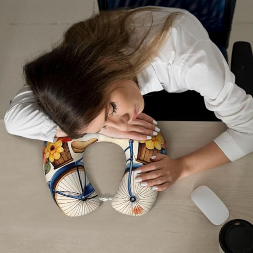 Almohada de espuma viscoelástica ajustable para cuello miniatura 6