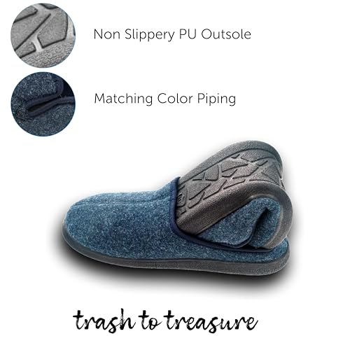 I Bottle Men's recycled comfortable, soft, indoor outdoor sandals4