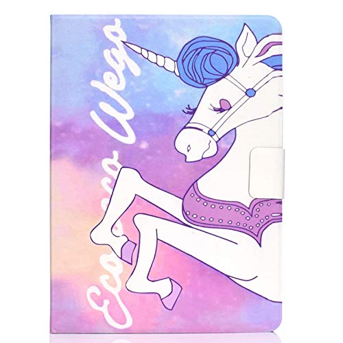 JIan Ying Funda para Samsung Galaxy Tab A7 10.4 (2020) SM-T500 SM-T505 Moda ligera cubierta protectora rosa caballo