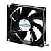 X-DREE DC 24V 90mmx90mmx25mm 7 łopatek PC CPU Wentylator komputera z metalową osłoną palców(DC 24 ν 90mmx90mmx25mm 7 Vanes PC CPU Ventilador de refrigeración de la computadora w Metal Finger Guard