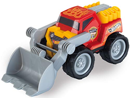 Theo Klein 2439 Hot Wheels wheel loader , Wheel loader with a 1:24 Scale , Wide tires and a Shovel with robust joints… – Bild 3