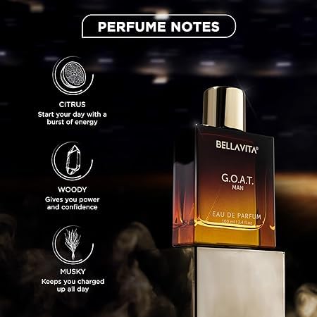 Luxury G.O.A.T Man Eau De Parfum Perfume with Bergamot, Patchouli & Vetiver|Premium, Long Lasting Spicy & Woody Fragrance for Men, 100 ML (Pack of 3 (100 ml)) 4 Luxury G.O.A.T Man Eau De Parfum Perfume with Bergamot, Patchouli & Vetiver|Premium, Long Lasting Spicy & Woody Fragrance for Men, 100 ML (Pack of 3 (100 ml))
