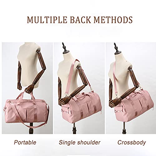 Sporttas Afzonderlijke droge en natte gymtas, sport fitness plunjezak, one-shoulder draagbare Diagonaal, met… - Image 3