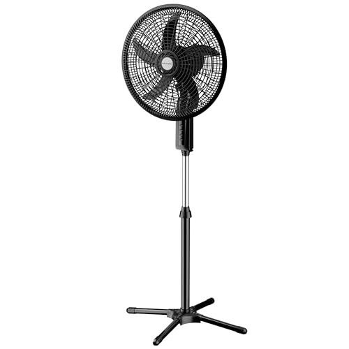 HEPTA WORLD Ventilador de Coluna, Resfriamento, Silencioso, Design Slim para Casa Escritór...