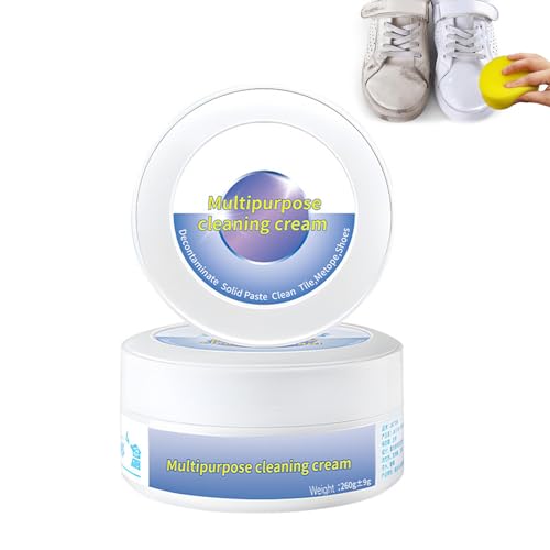 Crema De Limpieza De Zapatos Blancos,Multifunción Limpiador zapatillas blancas,Limpiador Zapatillas Blancas,Limpiador Multifuncional,para limpiar los zapatos,1 pieza