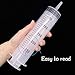 Disposable Syringe, 250ml Large Syringe for Experiments, Oil or Glue Applicator, Industrial Use