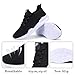 ZASJDG Tennis Shoes for Women Men Road Running Slip on Walking Sports Athletic Workout Gym Shoes Casual Breathable Comfortable Fashion Sneakers All_Black Size 8 Women/6.5 Men