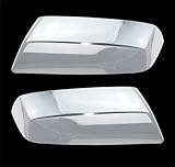 MaxMate Fits 2014-2015 Chevy Silverado/GMC Sierra Chrome Top Half Mirror Covers