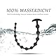 Analplug Analkette mit 13 Analkugeln Anal beads,50 cm Extra Lang Buttplug Anal Dildo Anal Spreizer Analspielzeuge,Anal Hook Anus Masturbator Sexspielzeug für Männer Frau Paare Extrem Sex Schwarz
