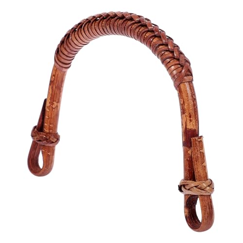 Cabilock Teapot Handle Replacement Rattan Tea Kettle Handle U Shaped Teapot Grip Handle for Coffee Pot Kettle Tea Maker Brown