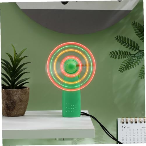 Mini ventilador de mano multicolor para regalar a la familia 7
